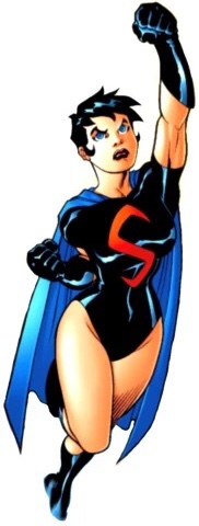 Cir-El, la Supergirl du futur qui prétend être la fille de Superman.