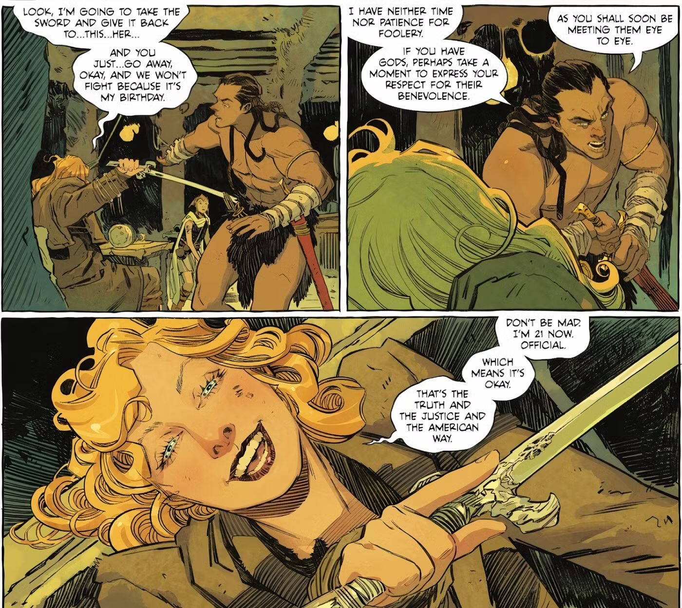 Le comic book Supergirl: Woman of Tomorrow, écrit par Tom King et dessiné par Bilquis Evely.