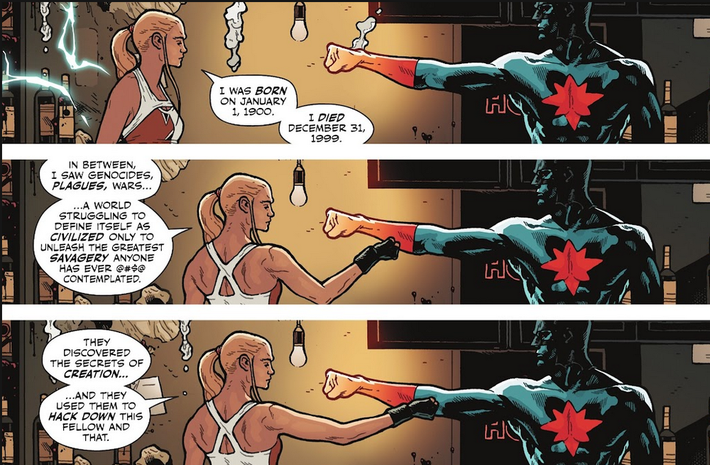 Jenny Sparks affronte Captain Atom