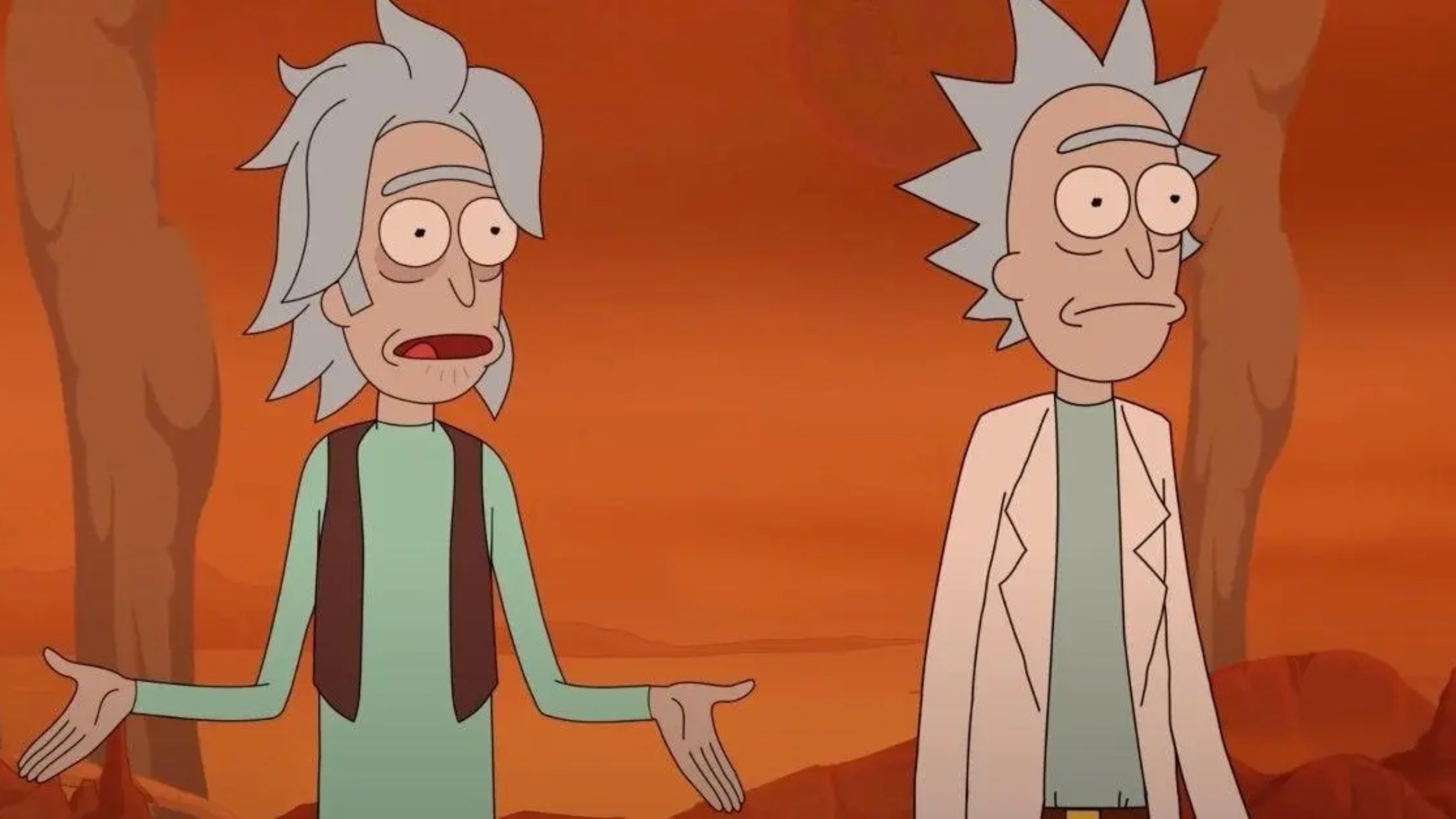Rick et Memory Rick dans Rick et Morty.