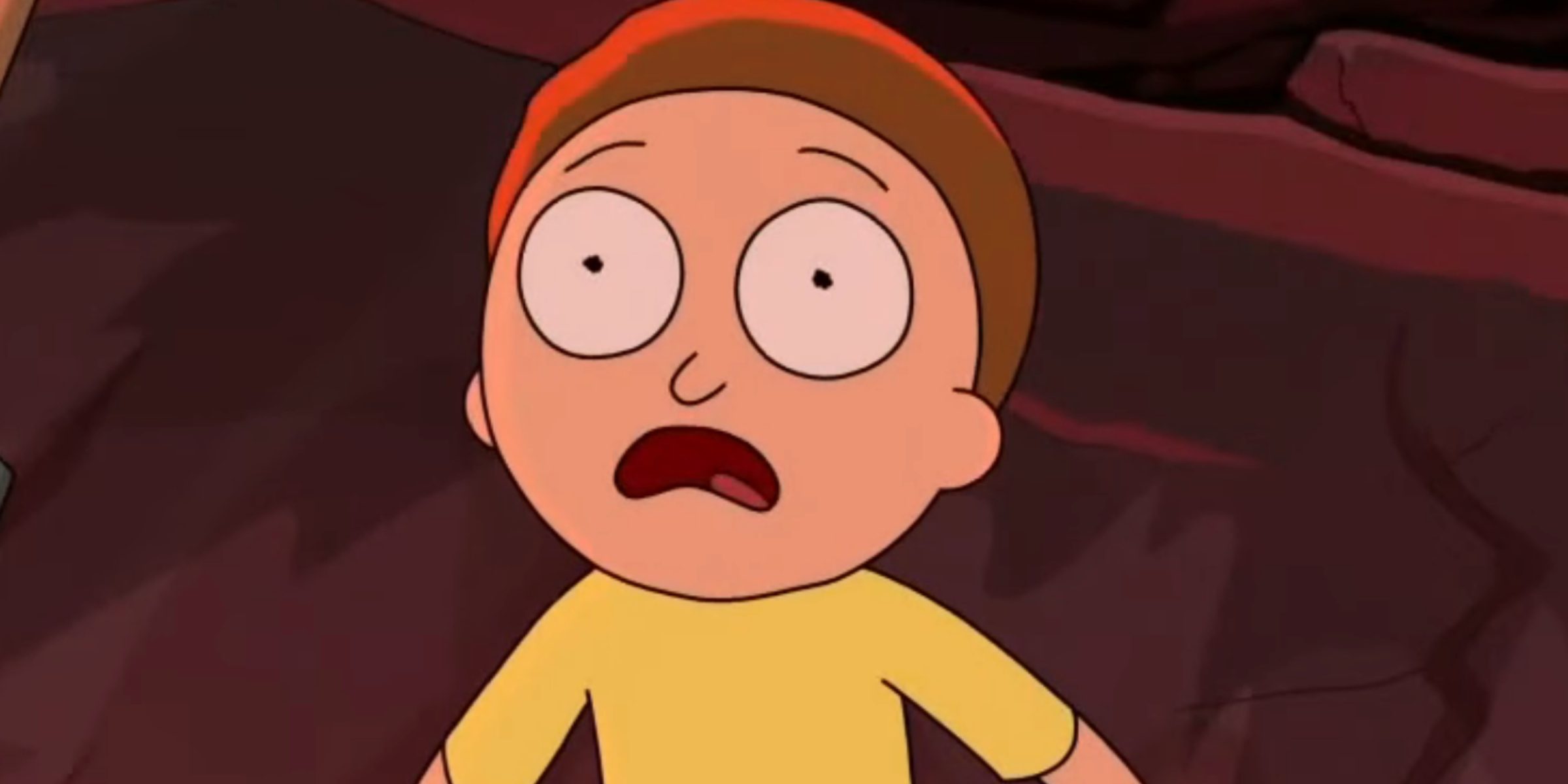Morty en état de choc.