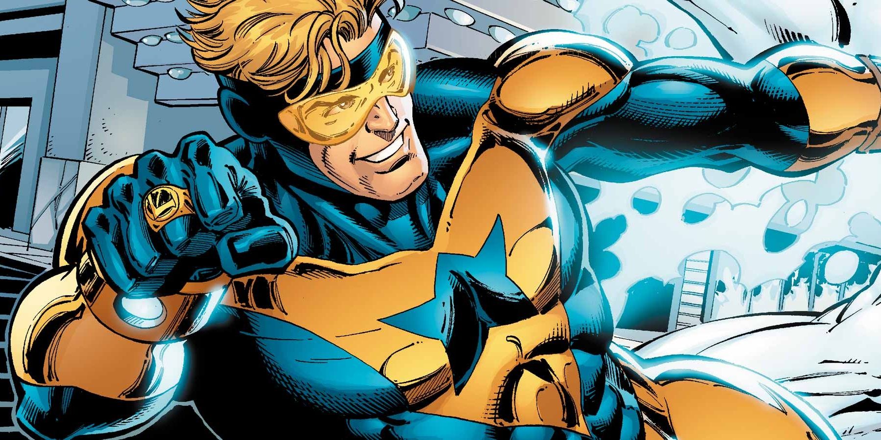 Booster Gold dans les comics DC.