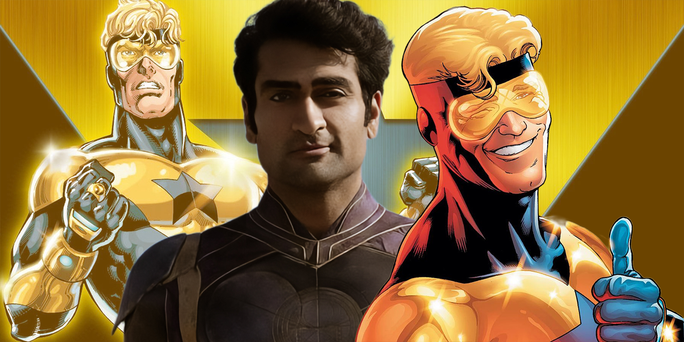 Booster Gold, des comics à la série DCU avec Kumail Nanjiani.