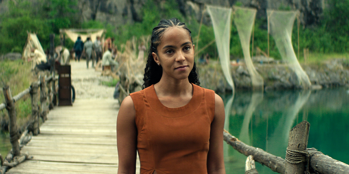 Lou Llobelle dans l'épisode 4 de la saison 3 de Foundation.