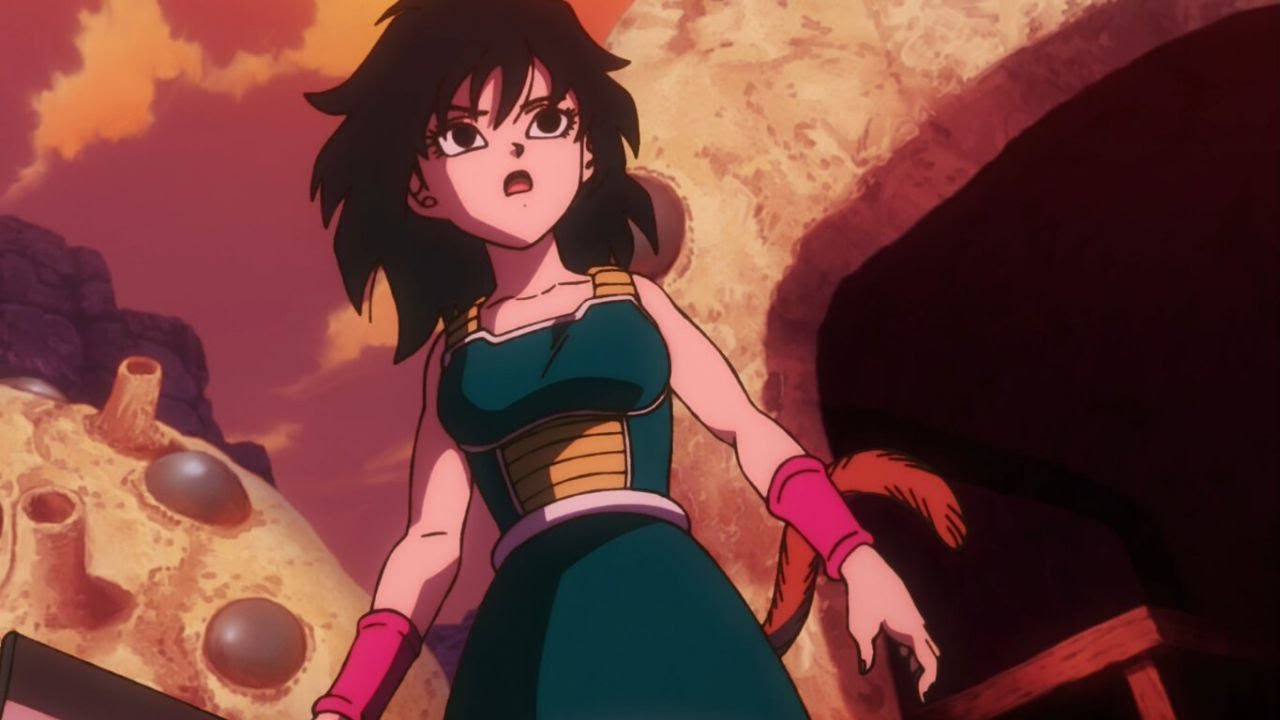 Gine, la mère Saiyan de Goku dans Dragon Ball.
