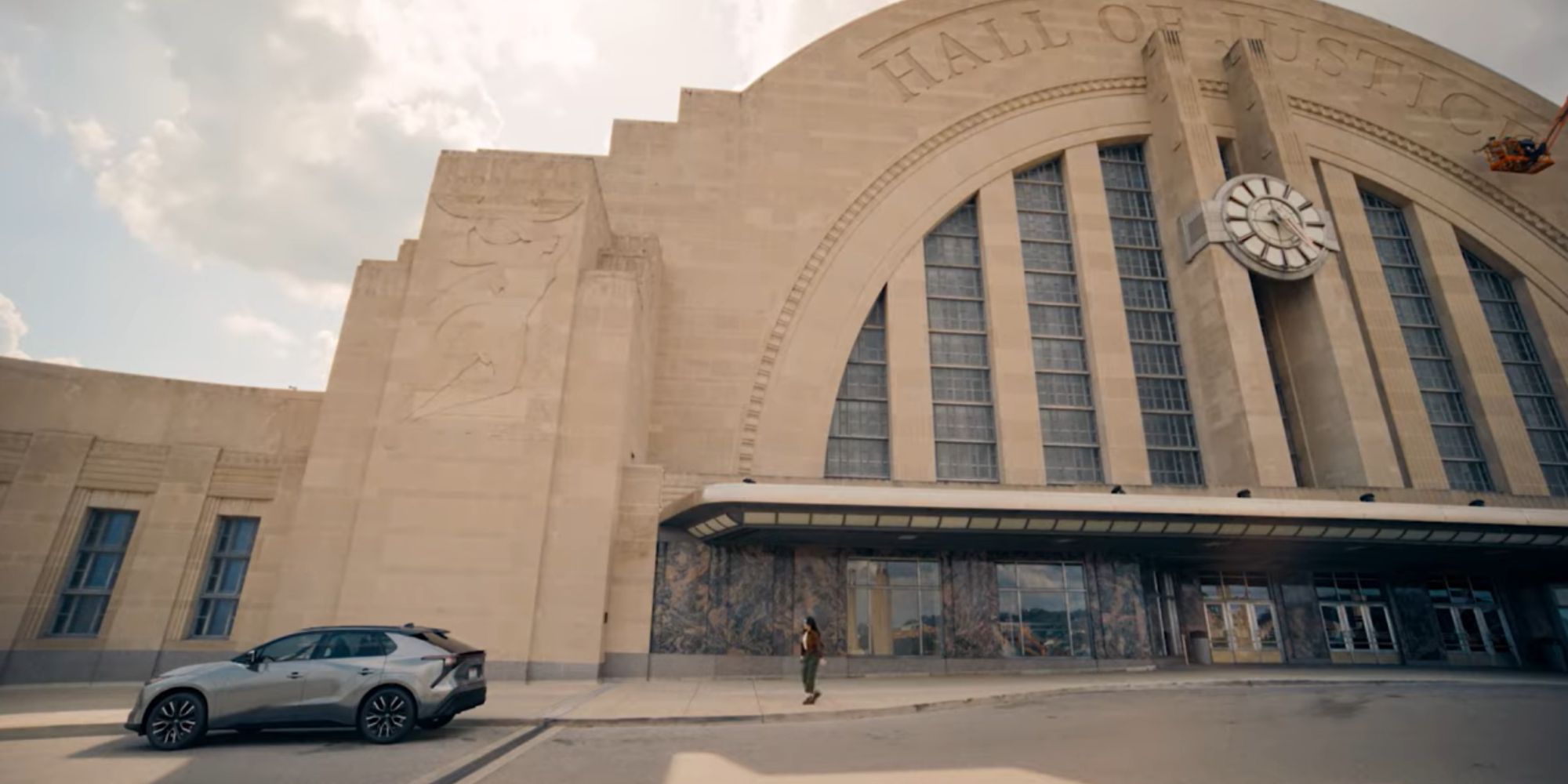 Le Hall de Justice dans le film Superman.