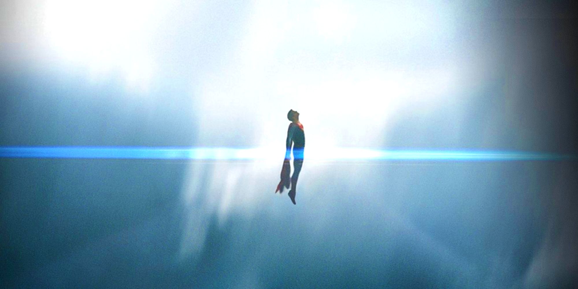 Superman volant dans Man of Steel.