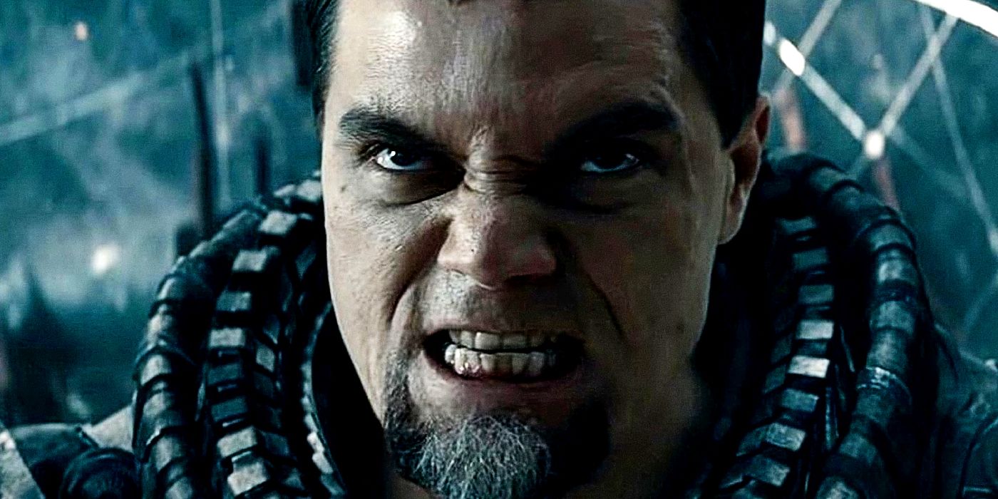 Michael Shannon est le général Zod dans Man of Steel.