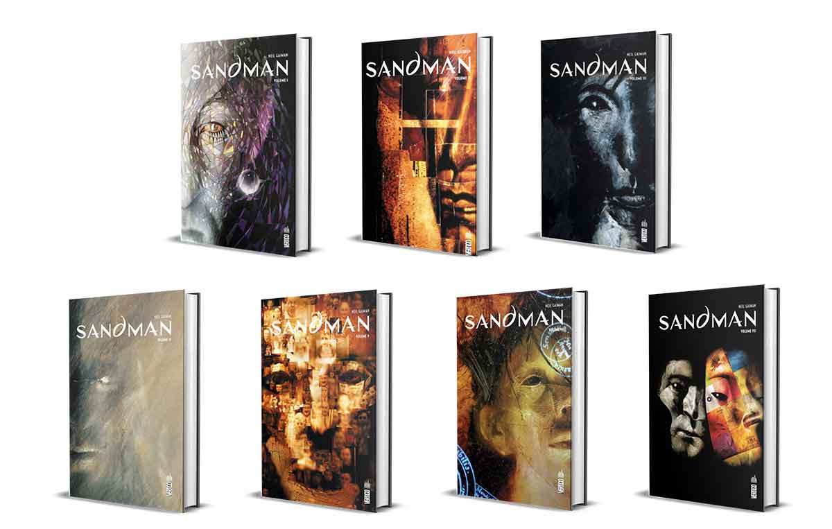La collection intégrale de la série Sandman chez Urban Comics.