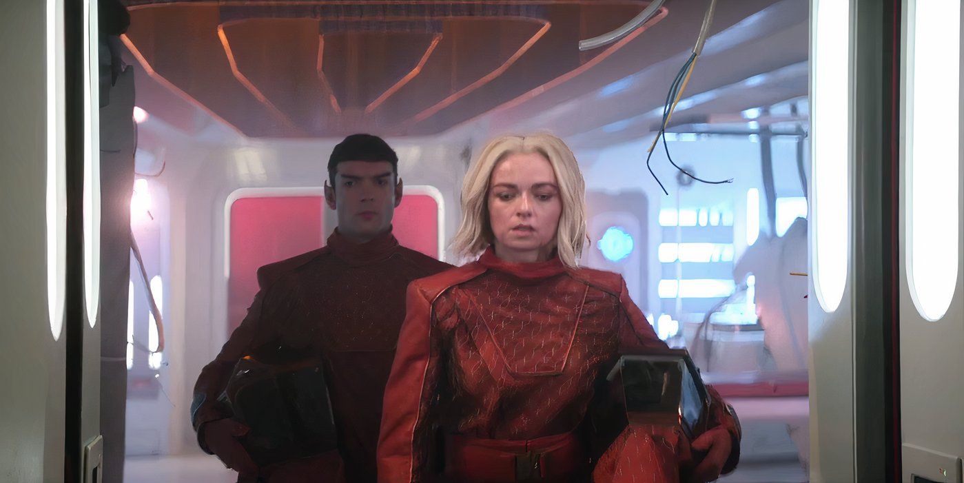 Spock et Chapel.