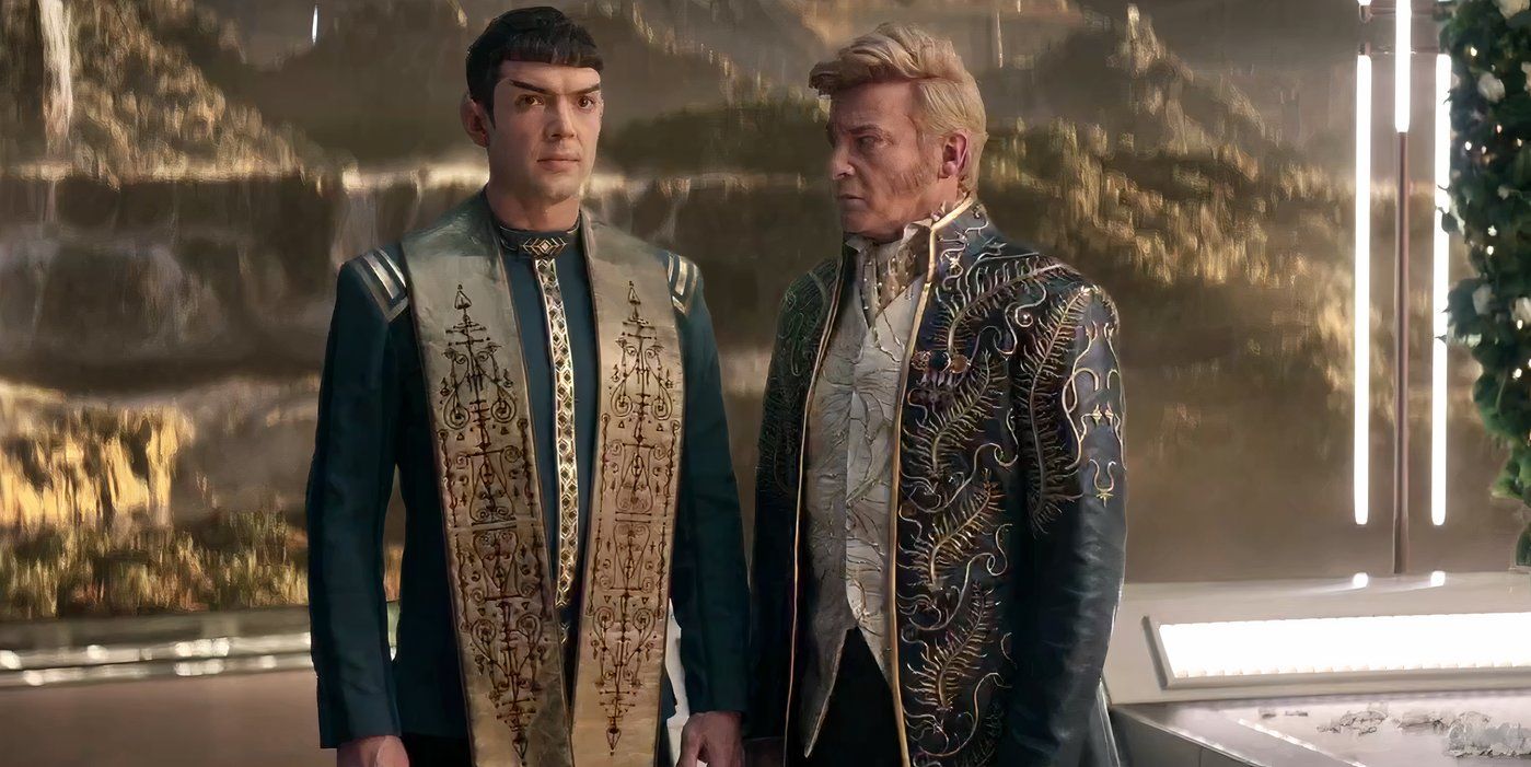 Trelane et Spock.