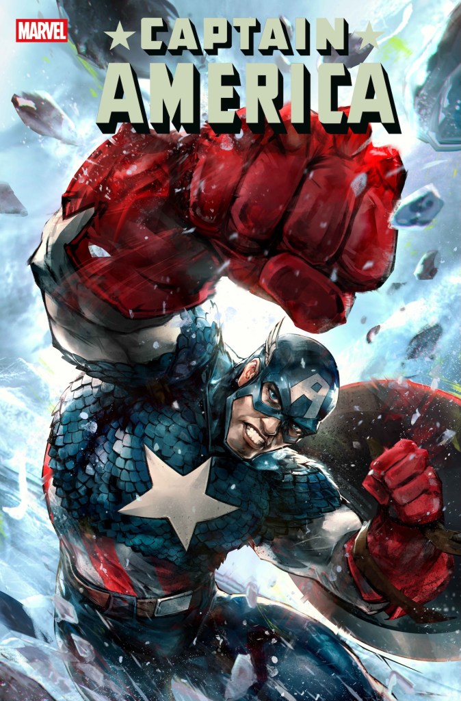 Couverture de Captain America #6 par Tao Foil, publié par Marvel Comics.