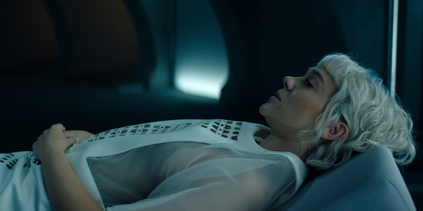Synnøve Karlsen dans l'épisode 8 de la saison 3 de Foundation.