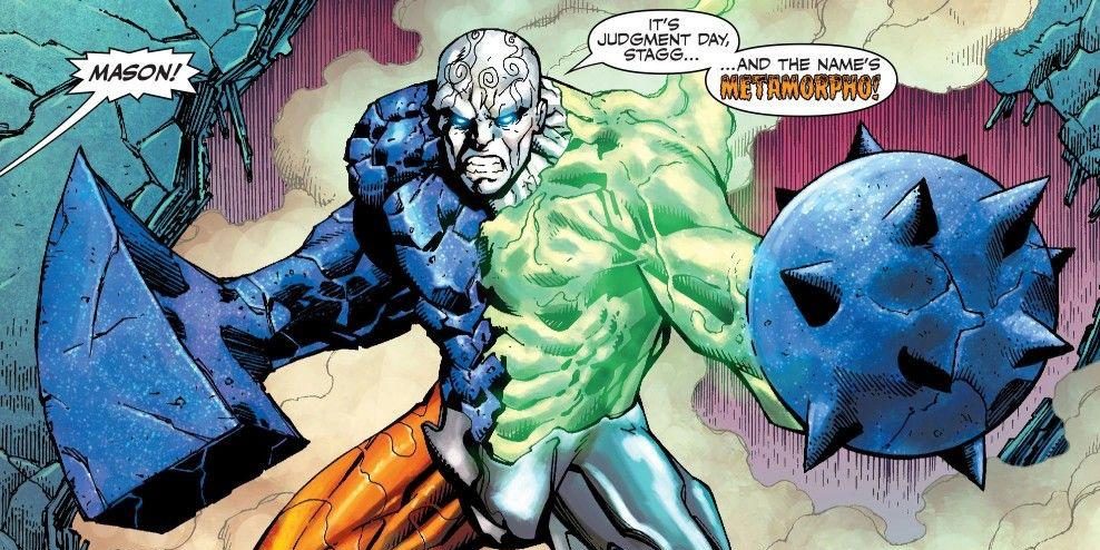 Metamorpho dans les comics DC.