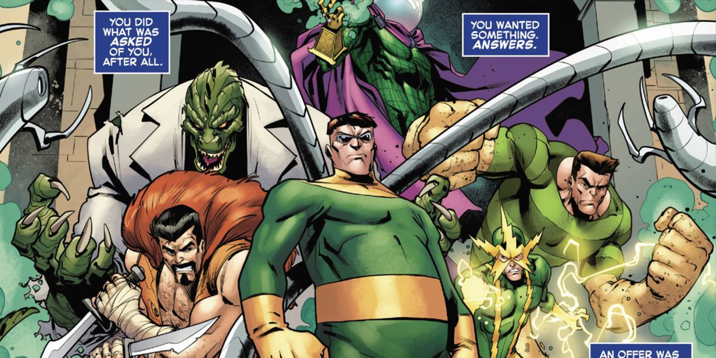 Les Sinister Six dans les comics Marvel.