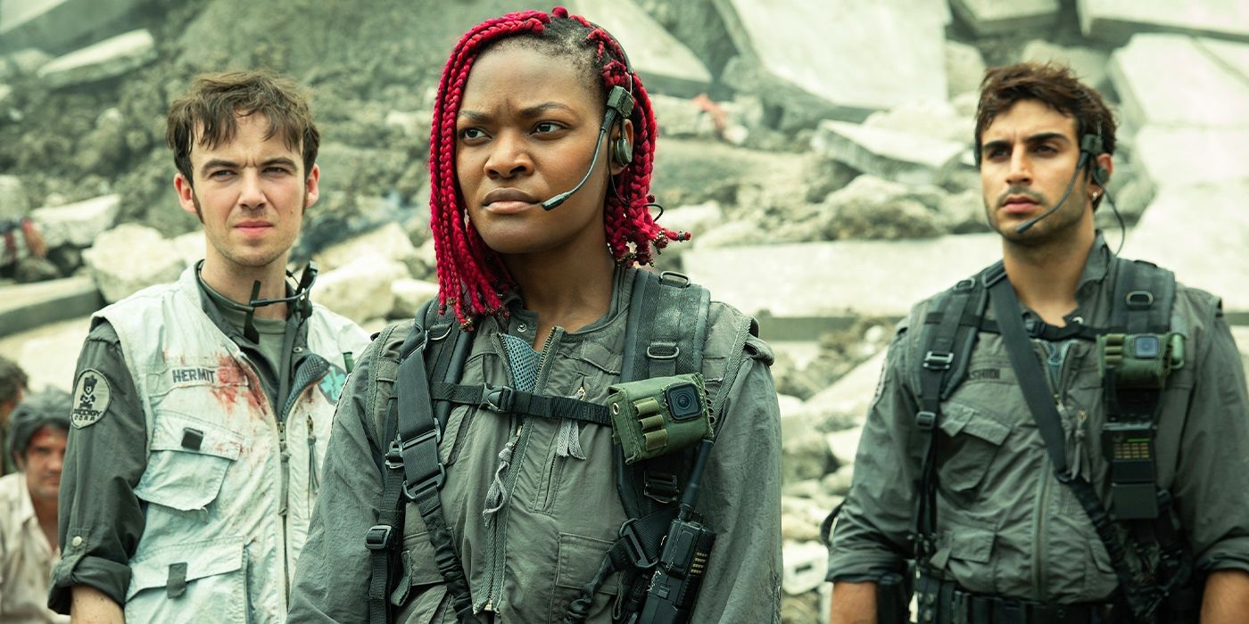 Moe Bar, El Diem Camille et Alex Lawther se préparent à se battre pour leur vie parmi les décombres dans Alien: Earth.