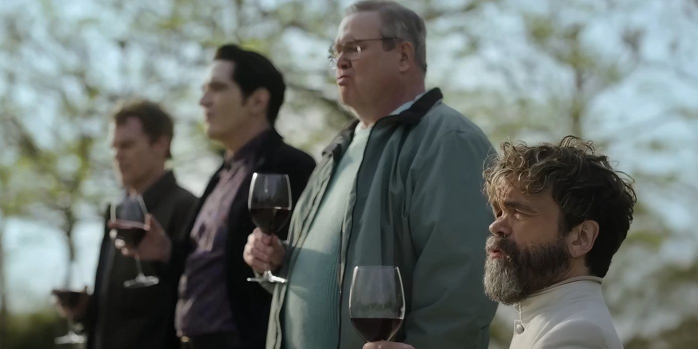 Leon (Peter Dinklage) et le club de serial killers.