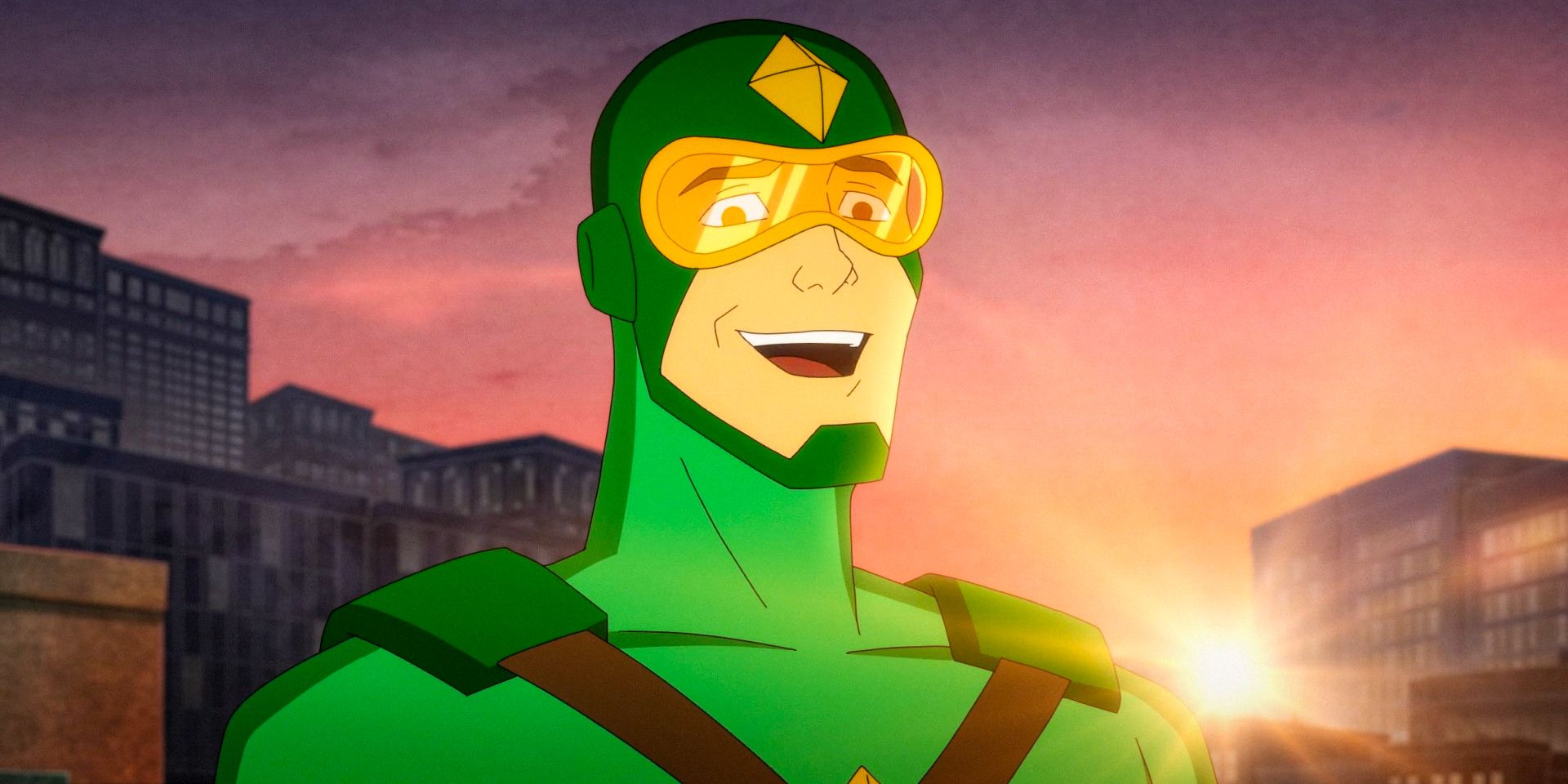 Kite-Man dans la saison 1 de la série animée Kite-Man: Hell yeah! sur HBO Max.