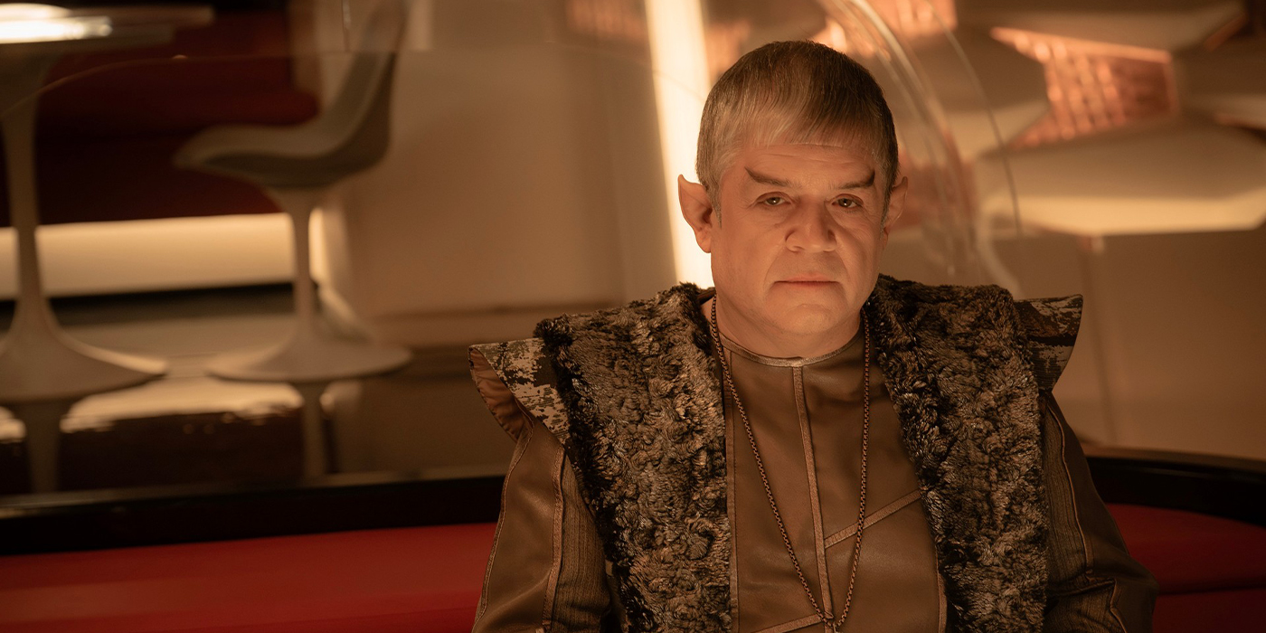 Patton Oswalt dans le rôle de Doug dans l'épisode 8 de Strange New Worlds.