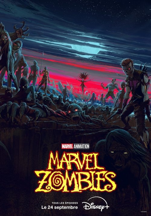 Affiche Marvel Zombies