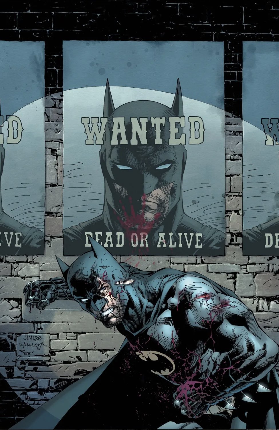 Couverture de Jim Lee de Batman: Silence 2.