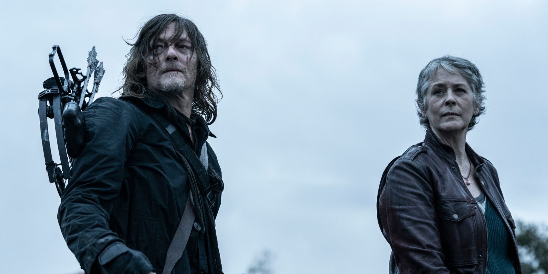 Daryl et Carol dans The Walking Dead: Daryl Dixon.