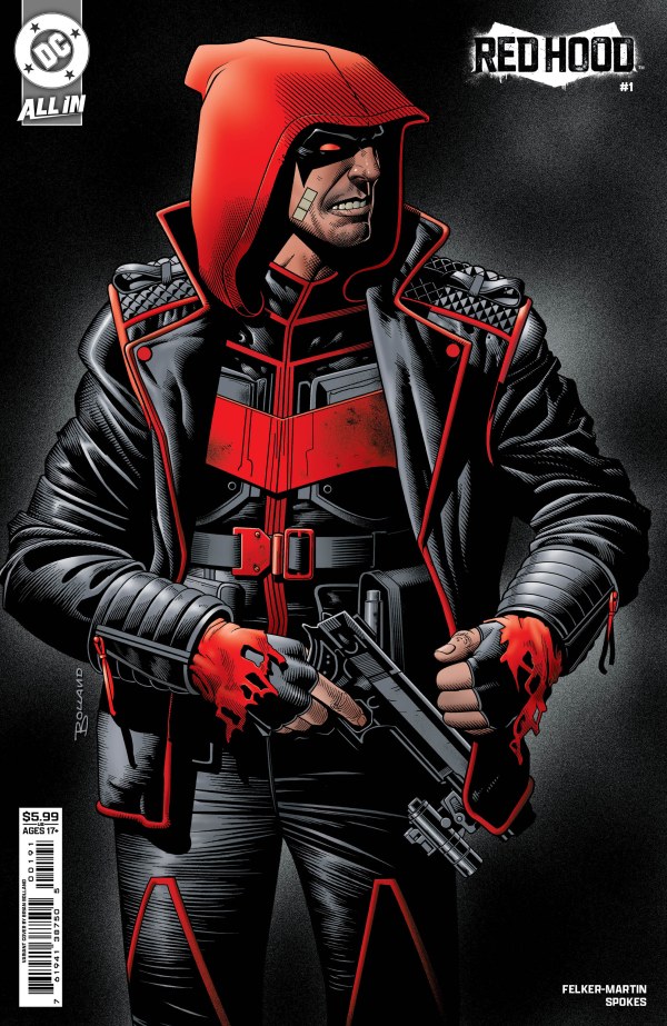 Couverture alternative de Red Hood #1 (DC Comics), par Brian Bolland.