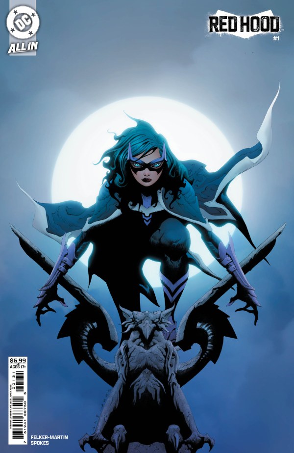 Couvertures alternative de Red Hood #1 (DC Comics), par Jae Lee.
