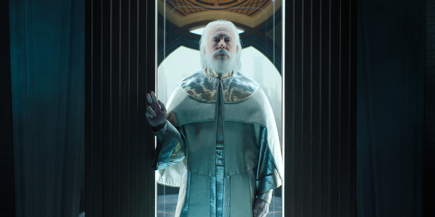 Terrance Mann dans le final de la saison 3 de Foundation.