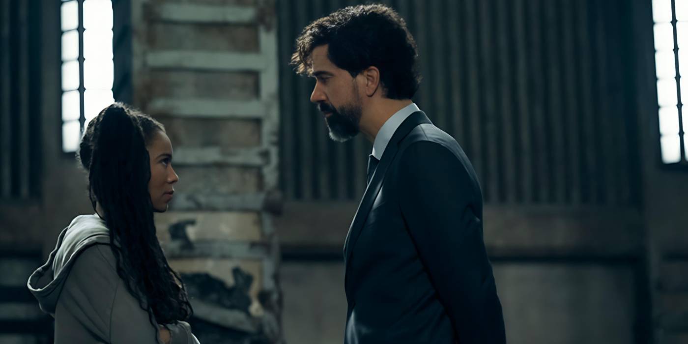 Marie (Jaz Sinclair) et Dean Cipher (Hamish Linklater) dans la saison 2 de Gen V.