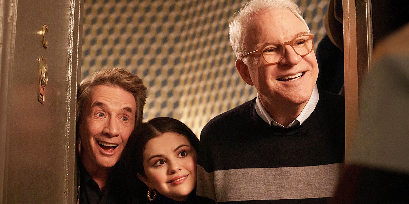 Martin Short, Selena Gomez et Steve Martin dans Only Murders in the Building.
