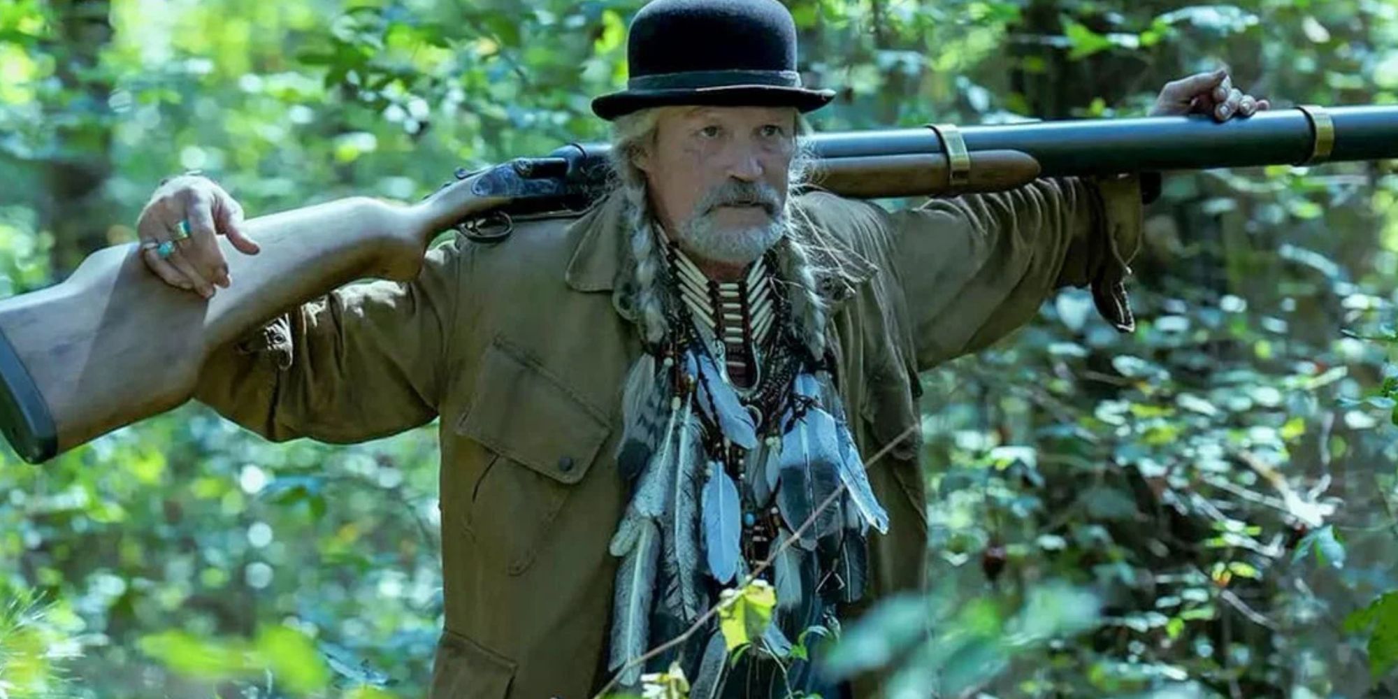 Michael Hooker est Red St. Wild dans la saison 3 de Peacemaker.