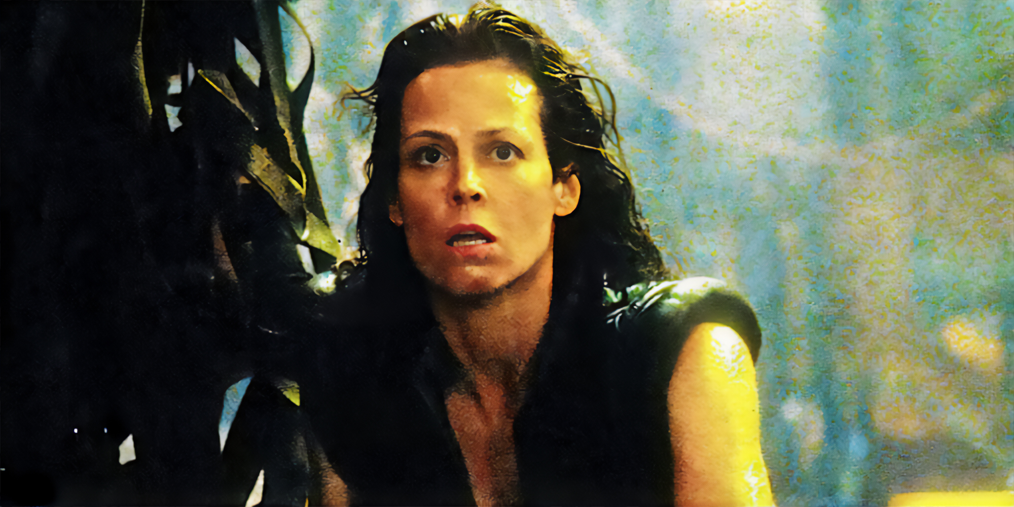 Sigourney Weaver dans le rôle du clone Ripley 8, dans Alien 4 : Résurrection.