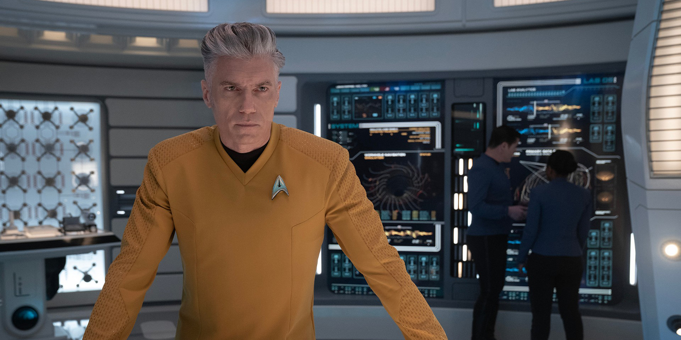Anson Mount dans le rôle de Pike dans l'épisode 9 de la saison 3 de Strange New Worlds.