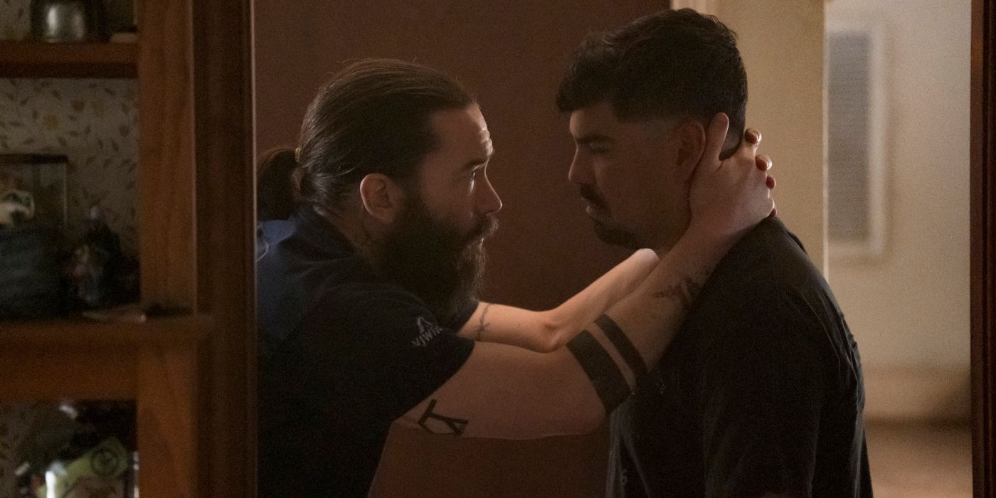 Tom Pelphrey et Raul Castillo dans Task Épisode 2
