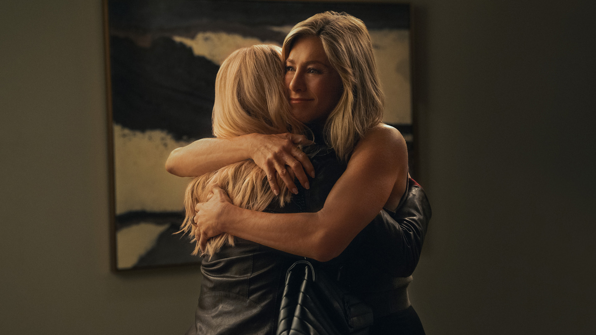 Jennifer Aniston et Reese Witherspoon dans The Morning Show saison 4.