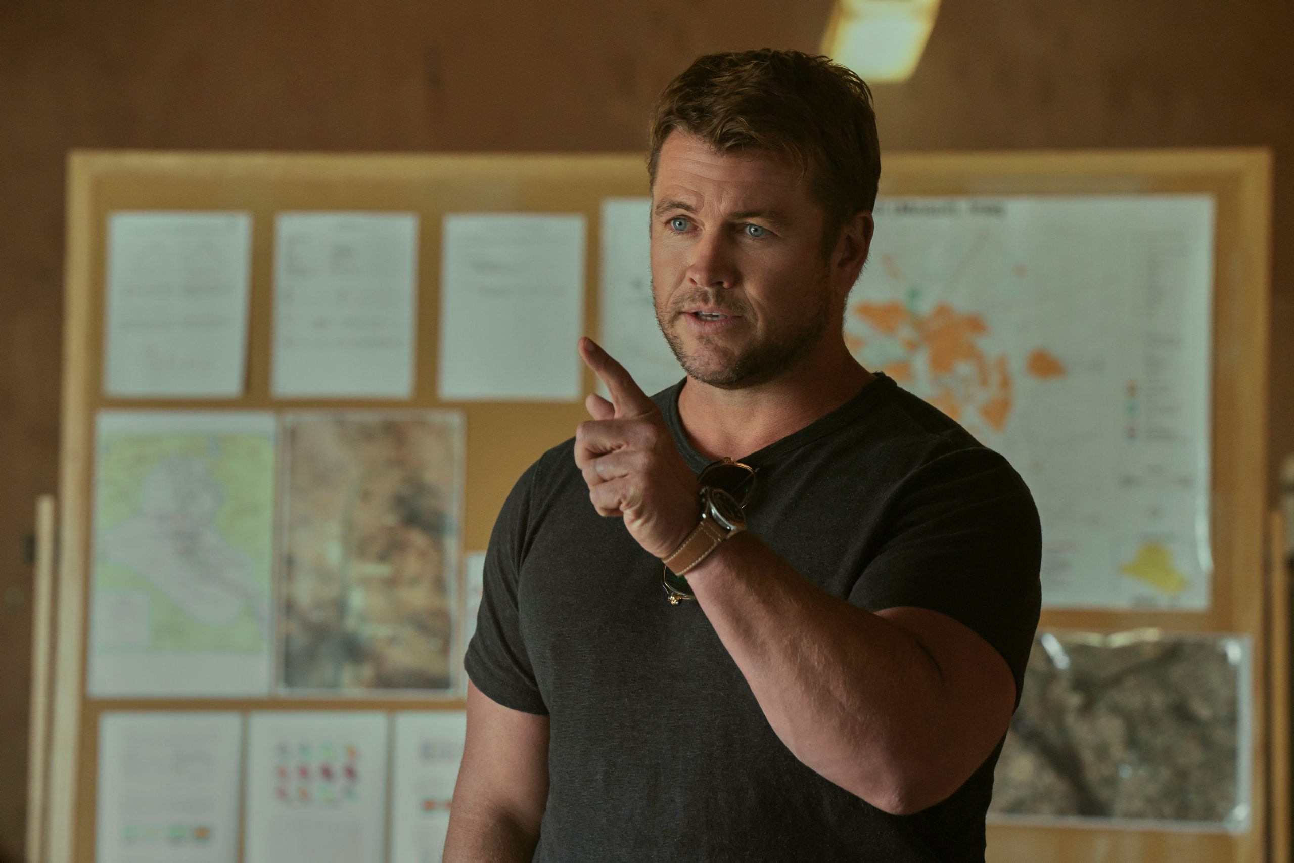Luke Hemsworth dans The Terminal List: L’ombre du Loup.