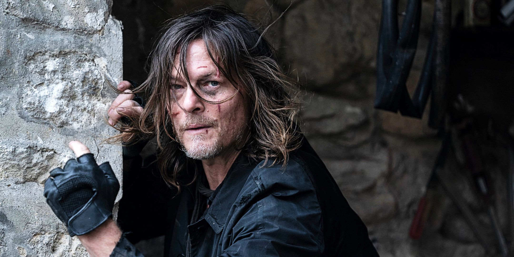 Norman Reedus dans le rôle de Daryl Dixon dans The Walking Dead: Daryl Dixon.