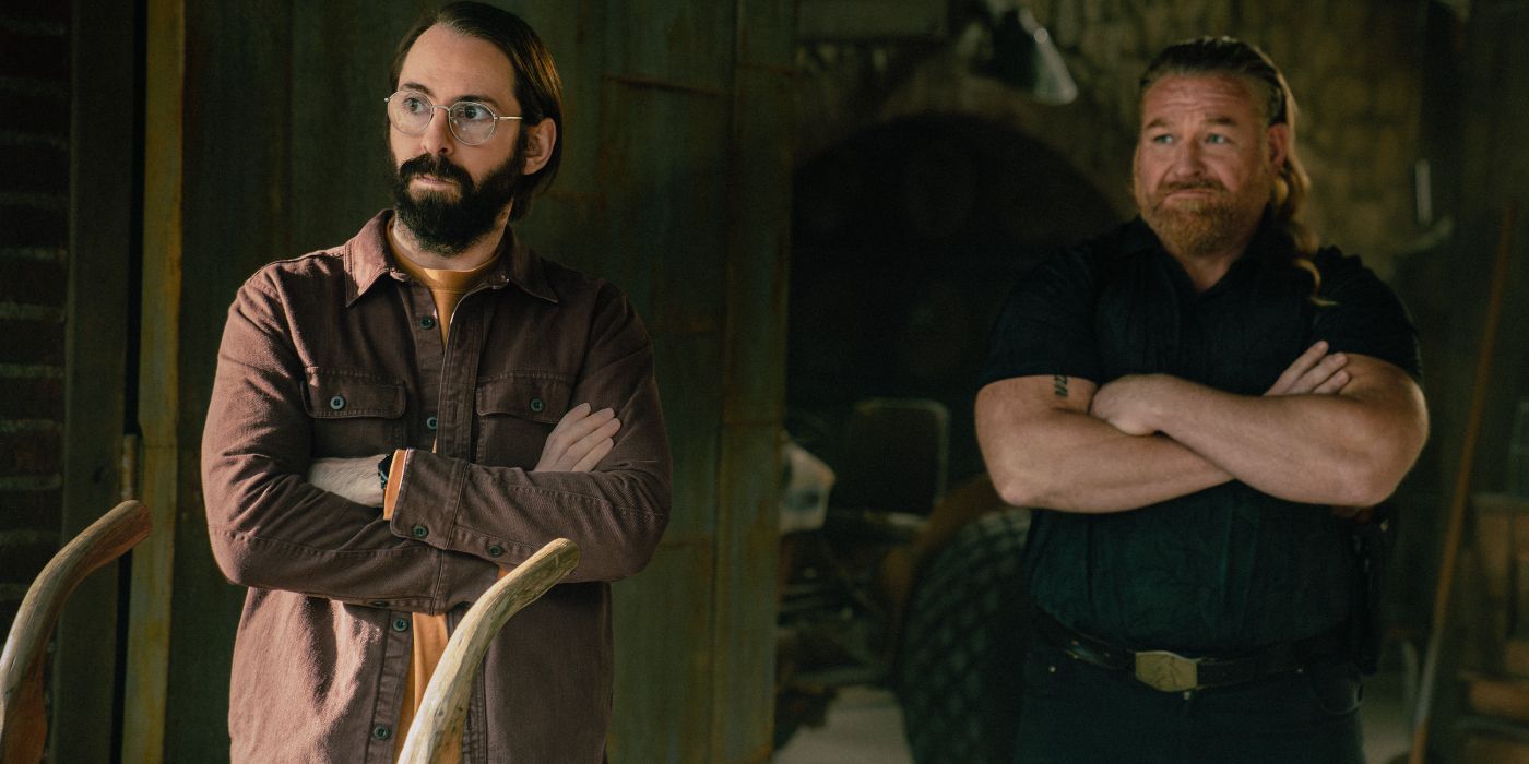Martin Starr et Mike Walden dans Tulsa King Saison 3 Épisode 2