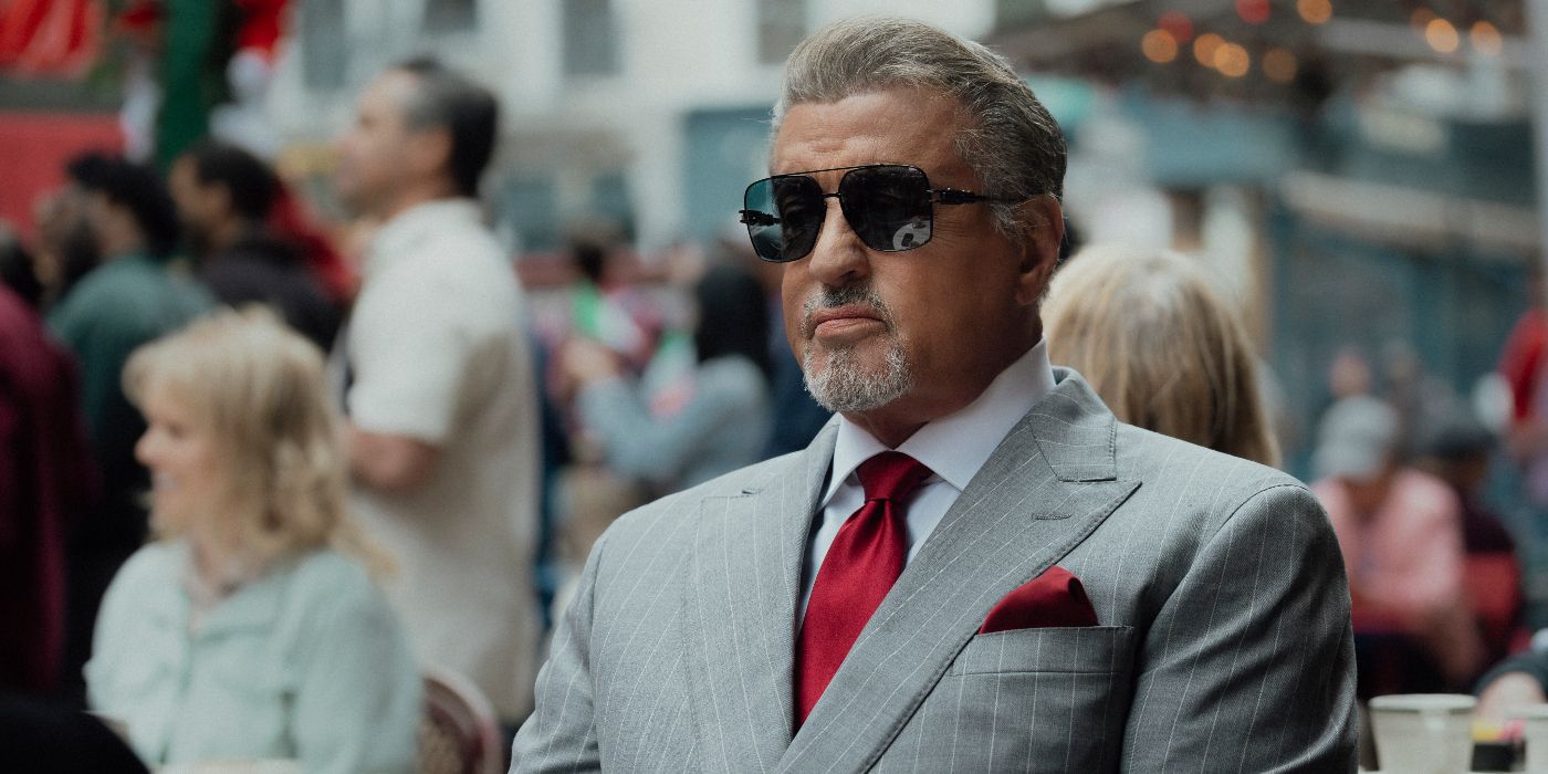 Dwight Manfredi (Sylvester Stallone) dans l'épisode 1 de la saison 3 de Tulsa King.