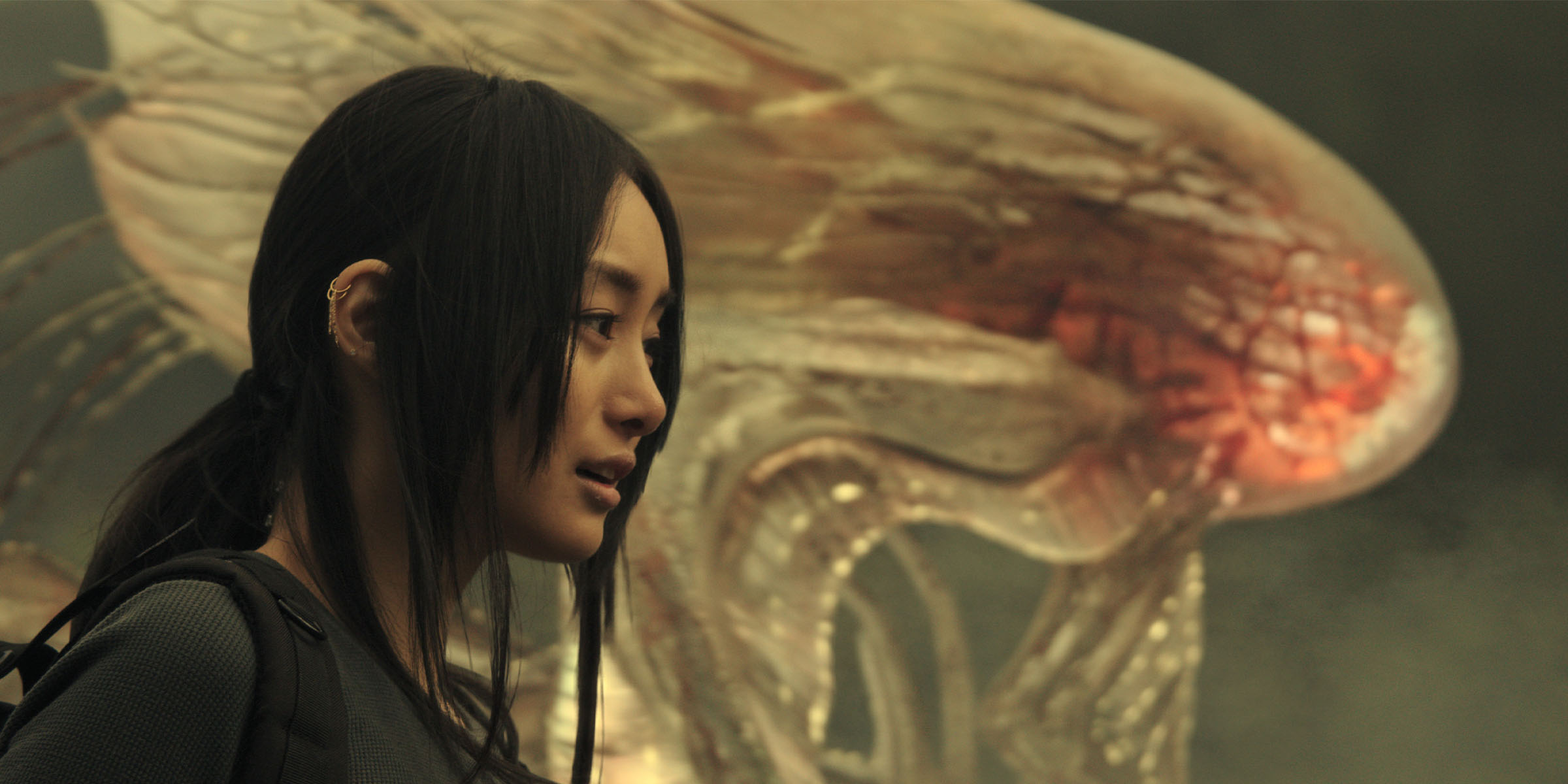 Mitsuki (Shioli Kutsuna) dans la saison 3 d'Invasion