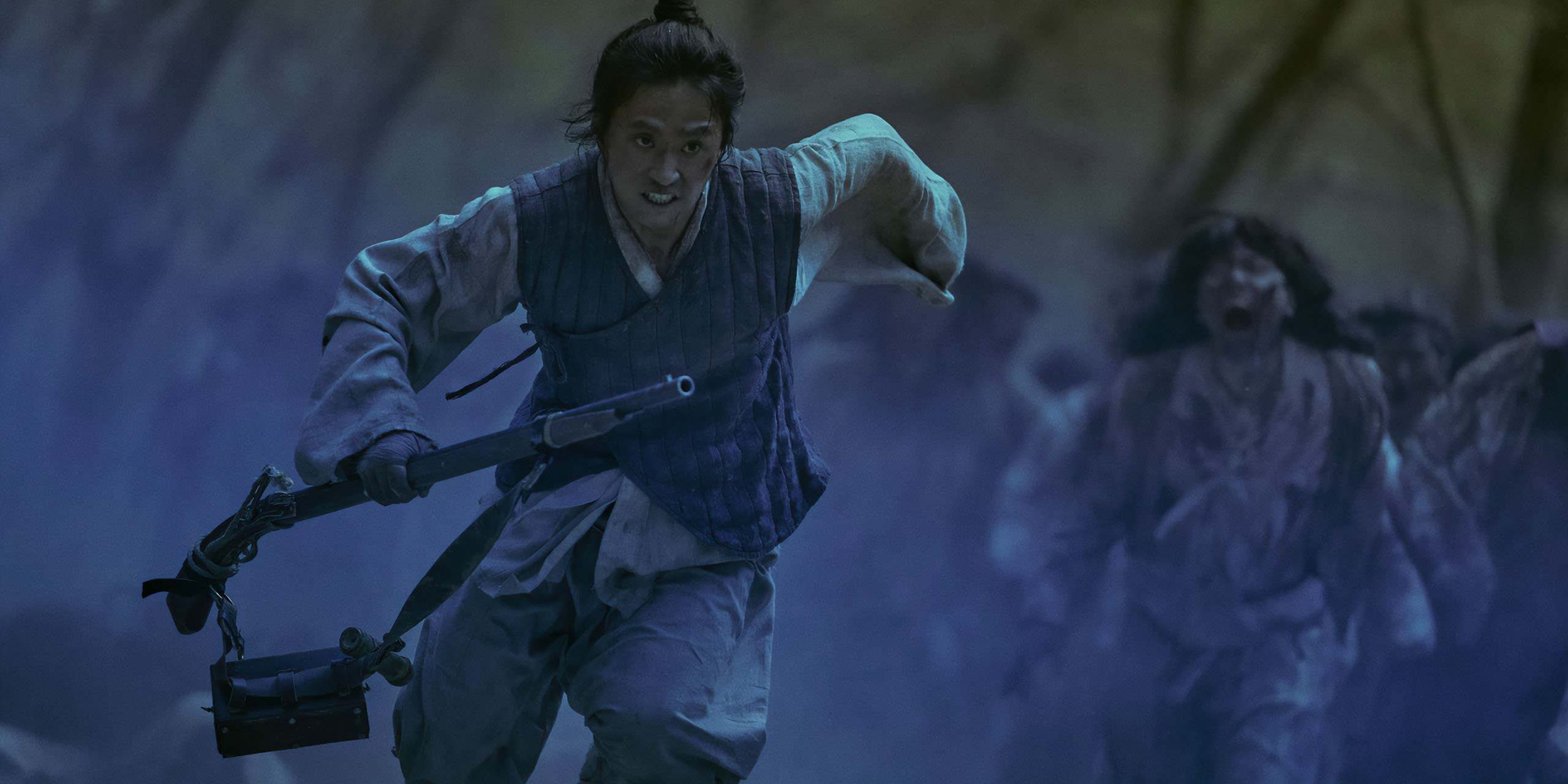 Kim Seong kyu dans la série Kingdom sur Netflix.