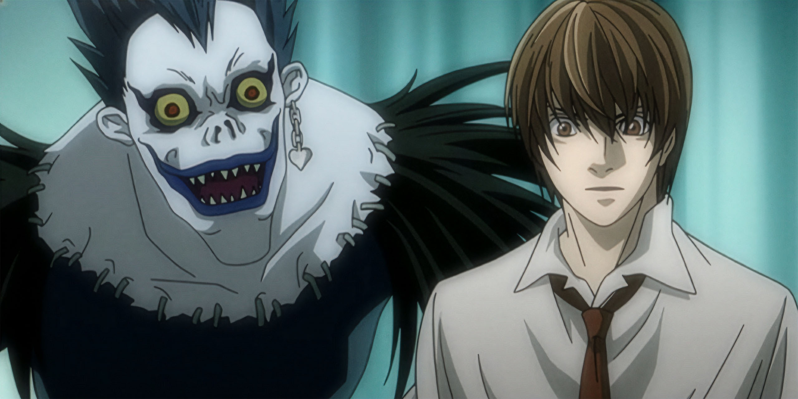 Ryuk et Light dans Death Note.