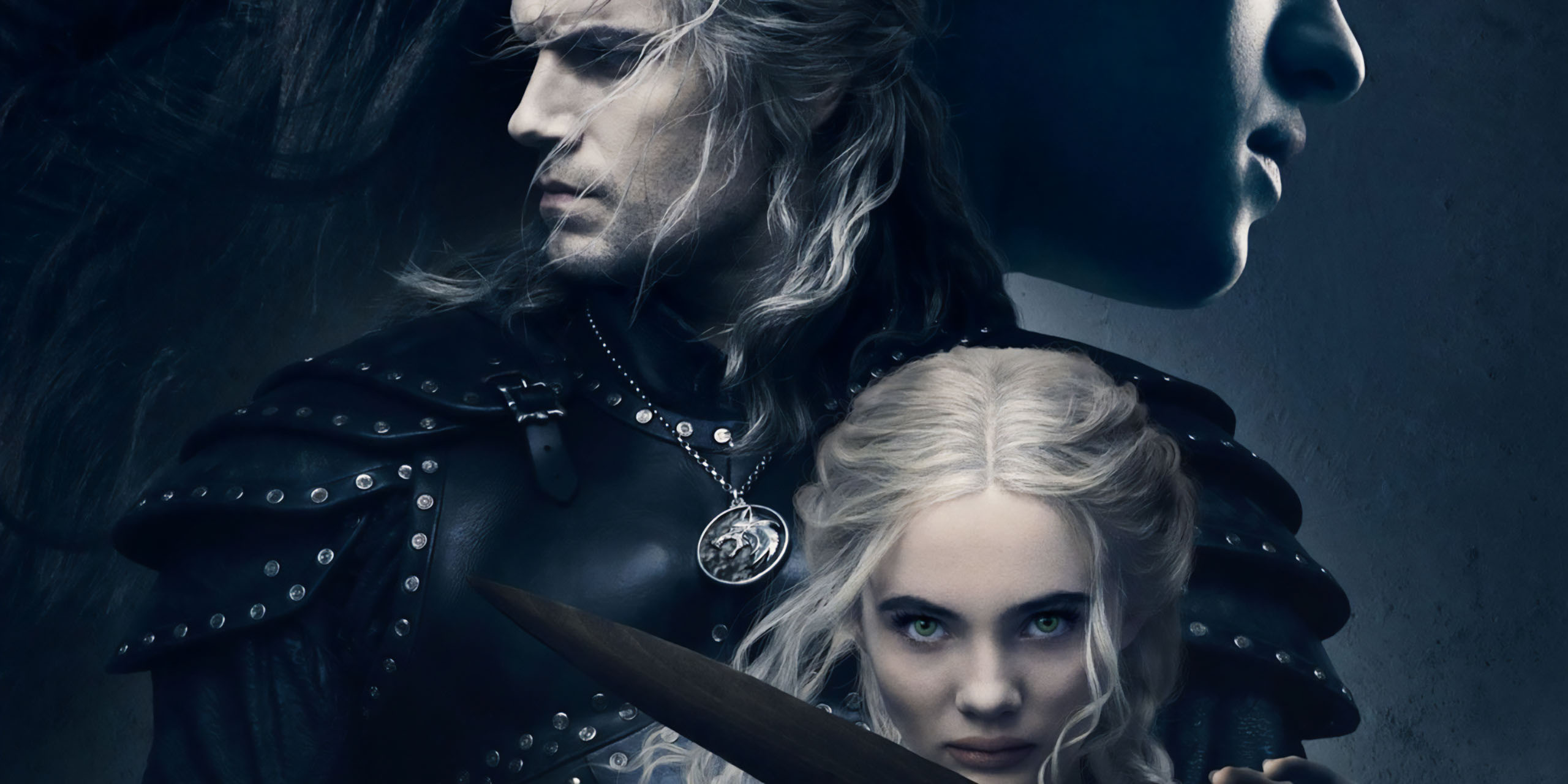 Geralt de Riv, Crir et Yennefer dans la saison 2 de The Witcher.