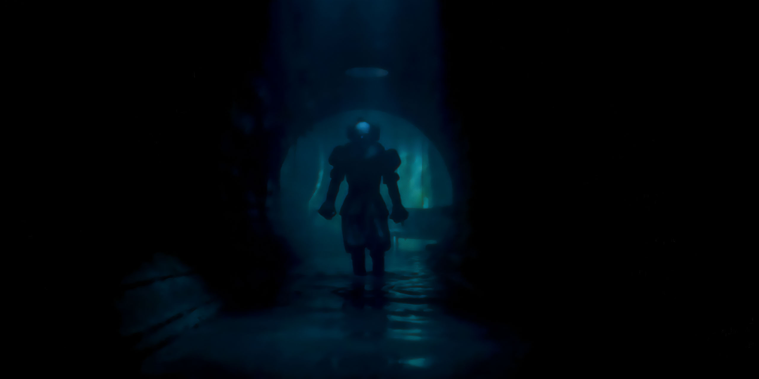 Le clown Pennywise (Bill Skarsgård) surgissant dans les égouts dans Ça : Bienvenue à Derry.