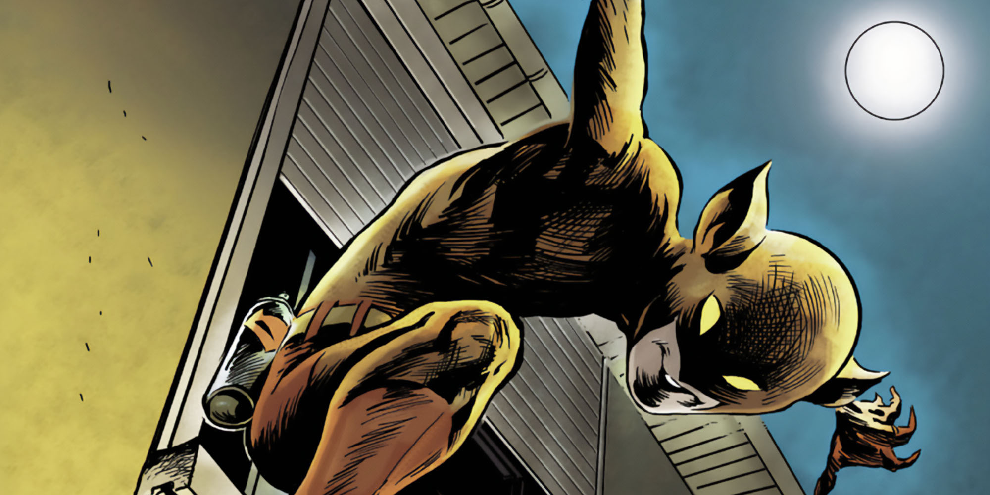 Fox-Boy, le jeune super-héros rennais, par Laurent Lefeuvre.