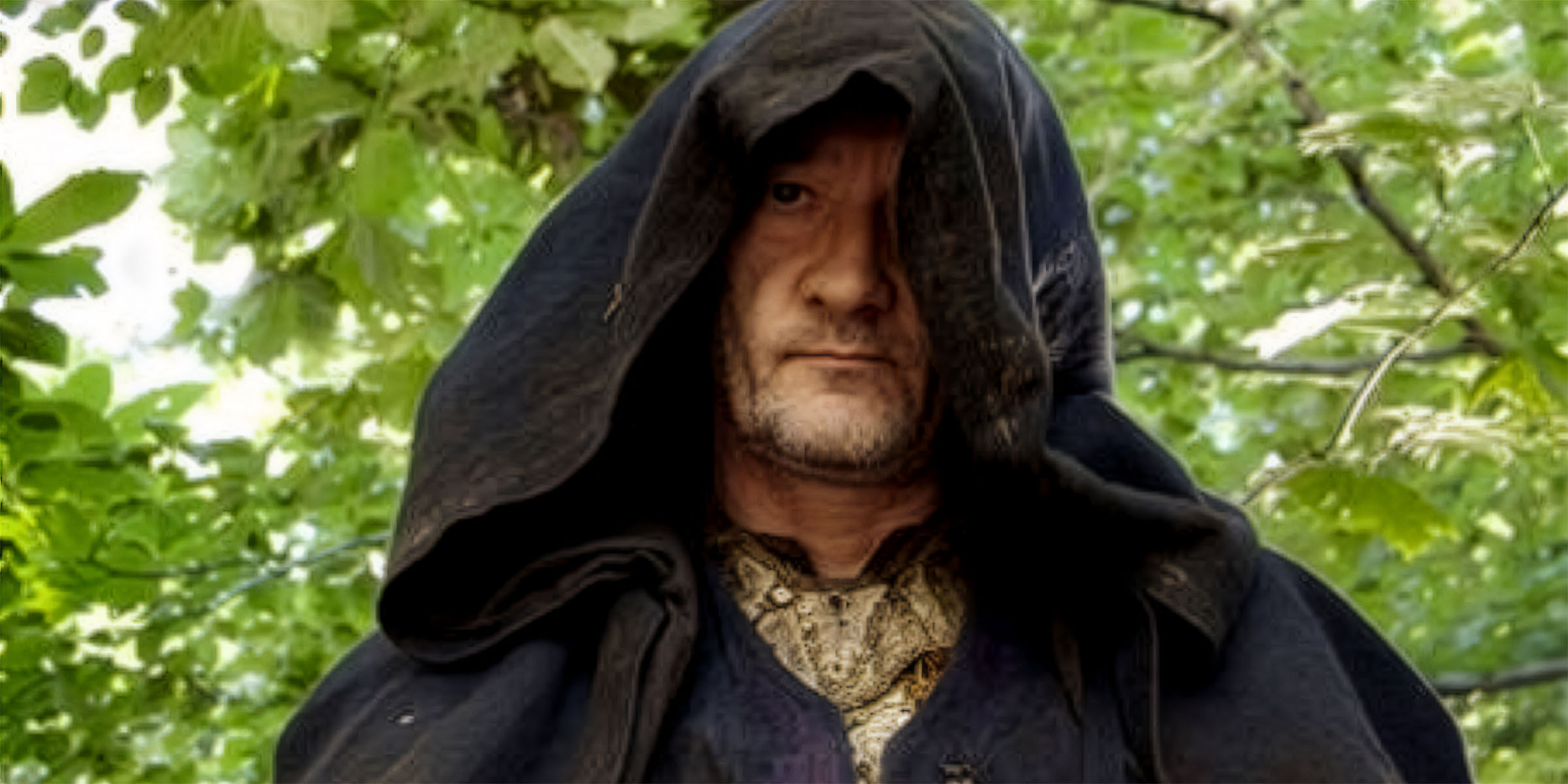 Le terible et mystérieux Méléagant (Carlo Brandt) dans Kaamelott.