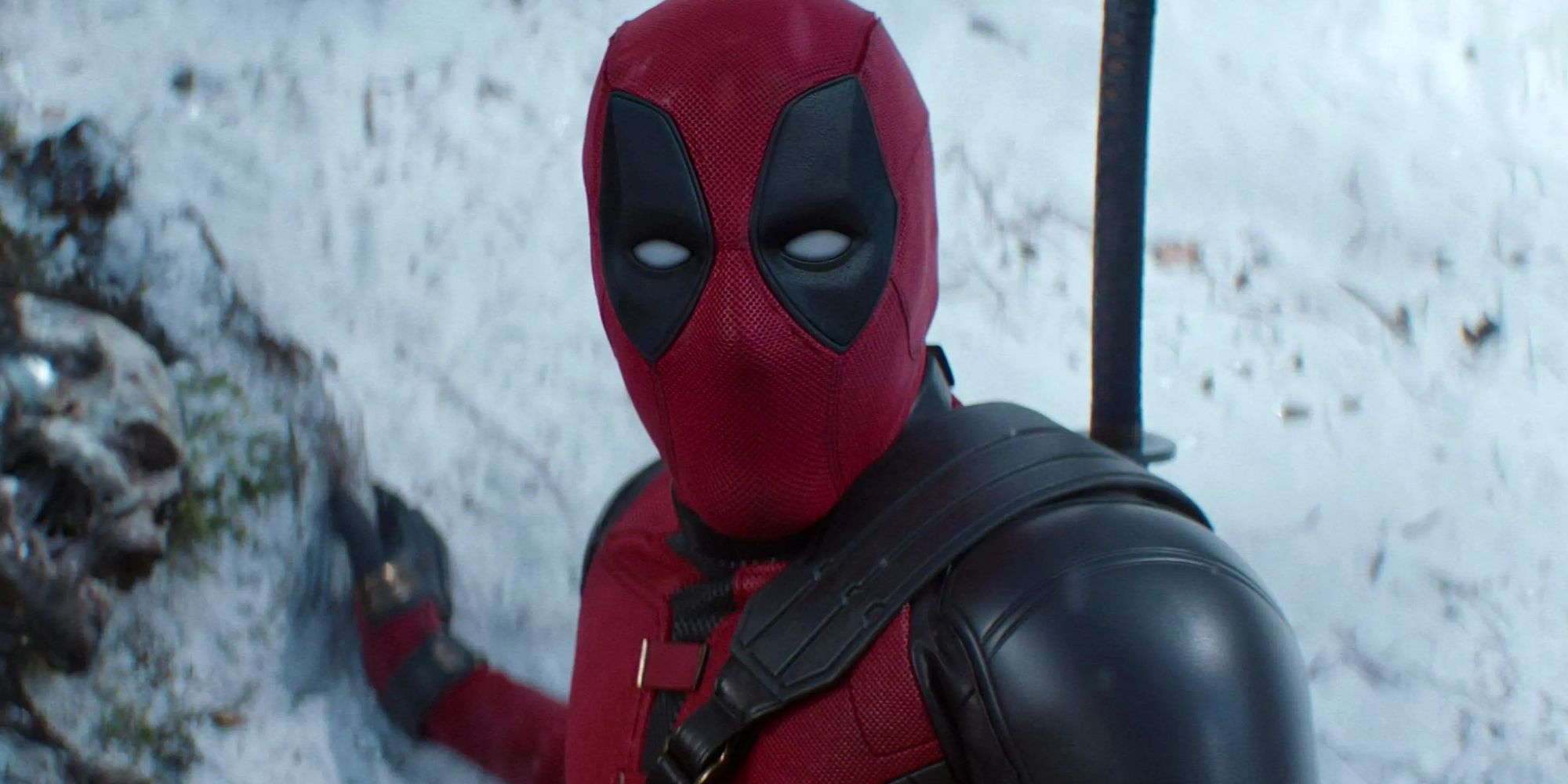 Deadpool (Ryan Reynolds) surpris dans le film Deadpool & Wolverine.