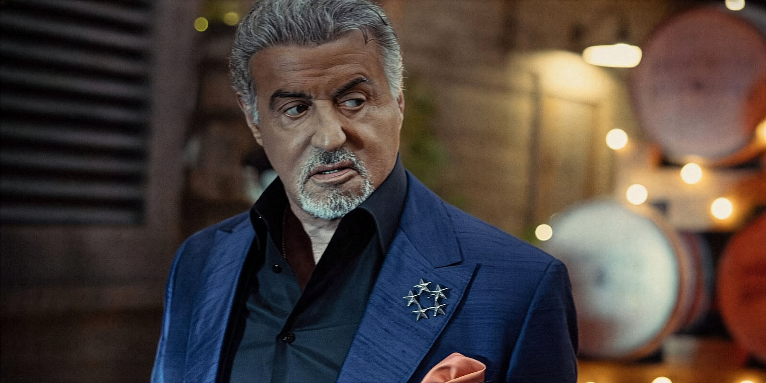 Dwight Manfredi (Sylvester Stallone) dans la saison 3 de Tulsa King.