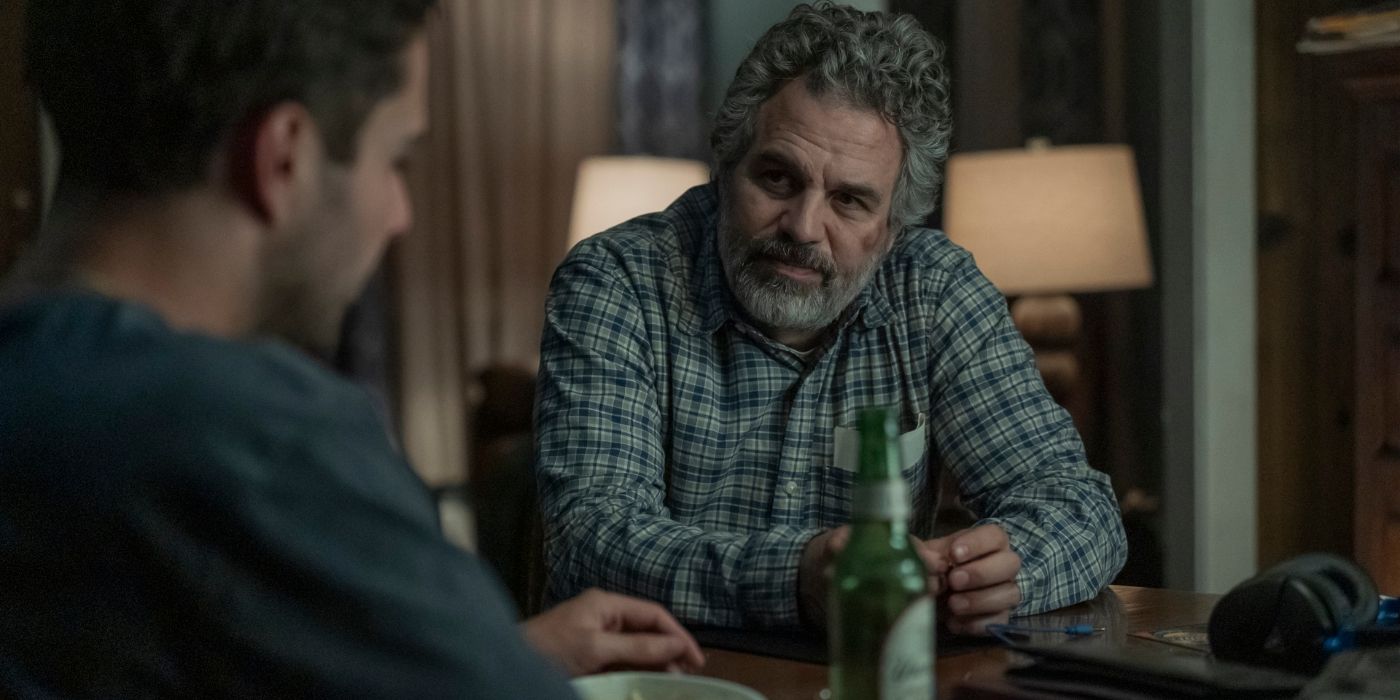 Mark Ruffalo assis avec Fabien Frankel dans Task.